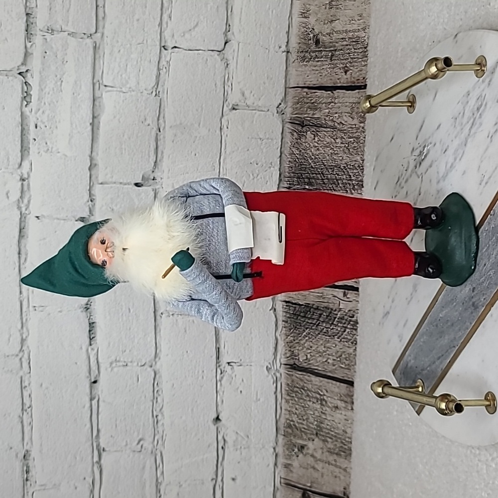 Byers' Choice Carolers Collectible Holiday '85 Working Santa 1st Edition Vintage